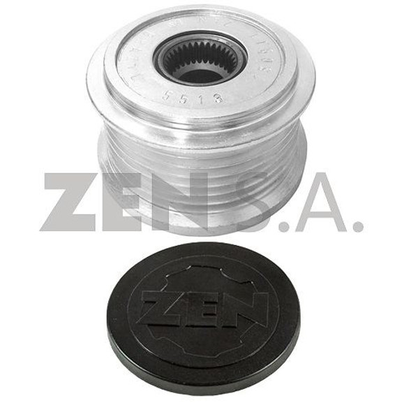 POLEA DE ALTERNADOR 7PK CON EMBRAGUE TOYOTA LAND CRUISER 3.0