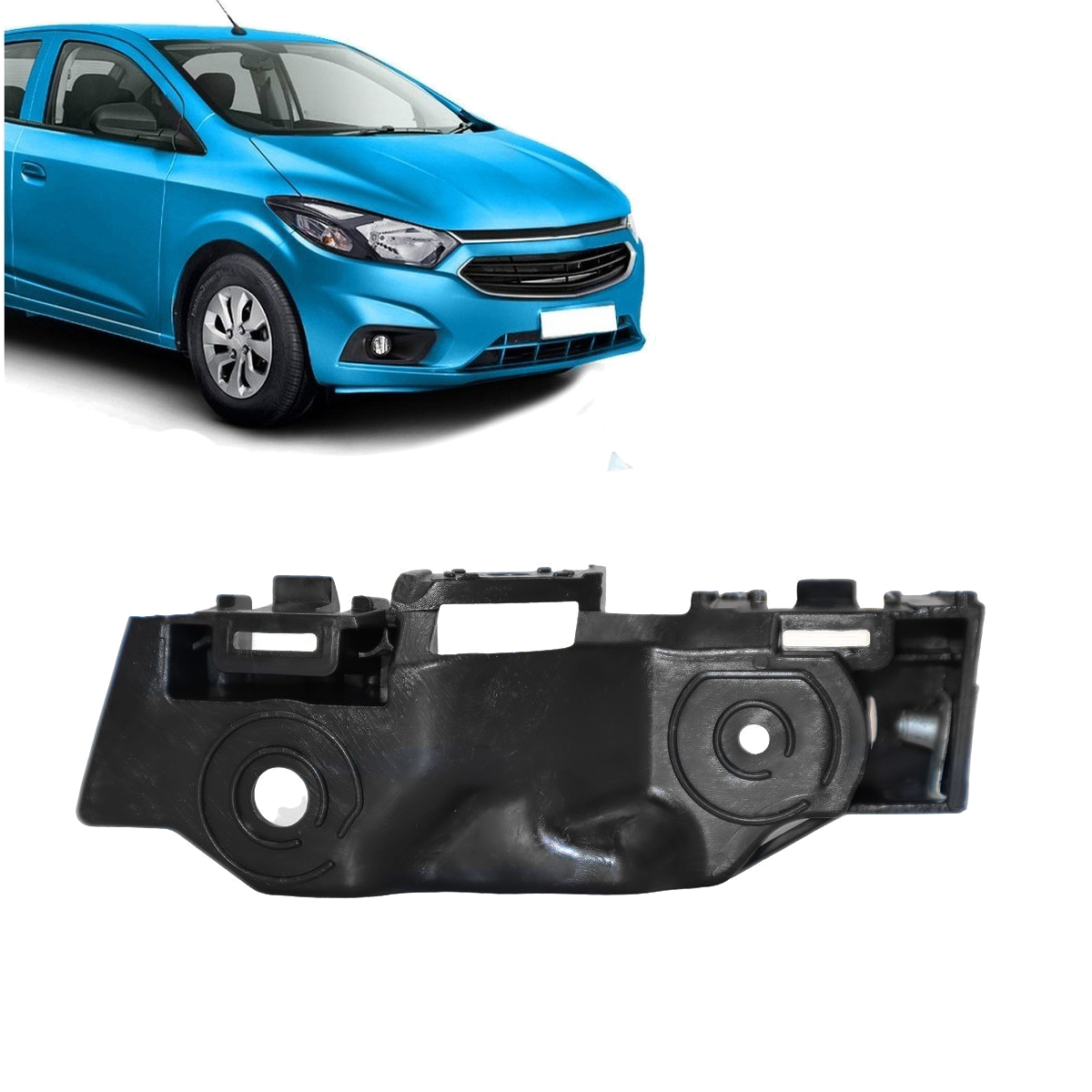 Guia Soporte de Paragolpe Delantero Derecho Chevrolet Onix 2017 en Adelante