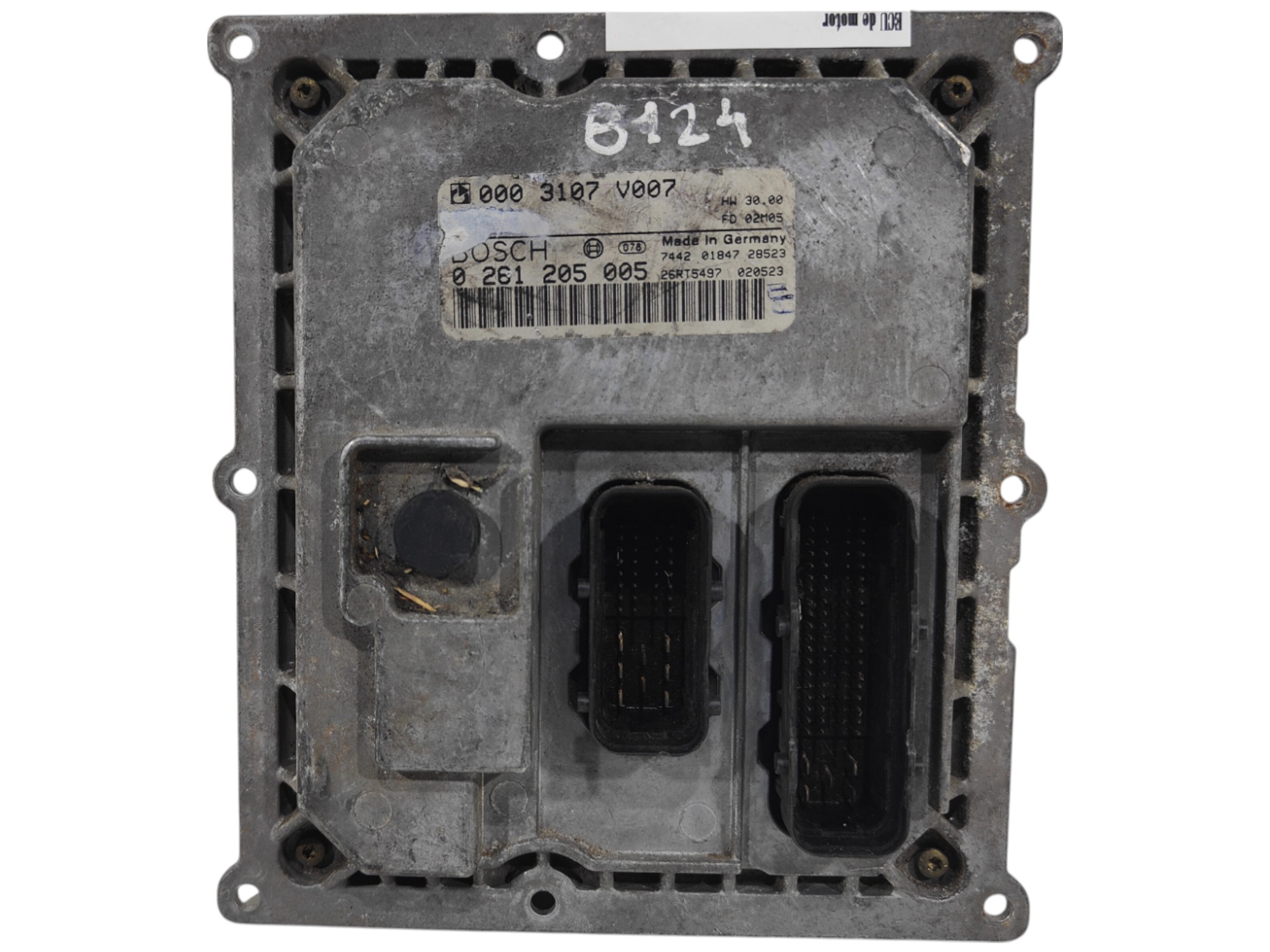 ECU de motor Smart FORTWO 2002, Ref: 8124-K3B7