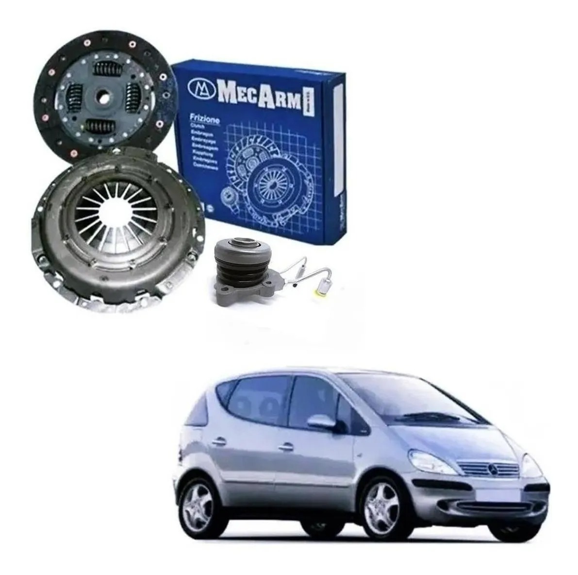 Kit de embrague completo con actuador de caja de cambios manual