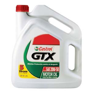 ACEITE CASTROL GTX 20W50 GALON NAFTA N¦1196