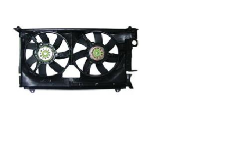 Electroventilador de motor completo con encausador