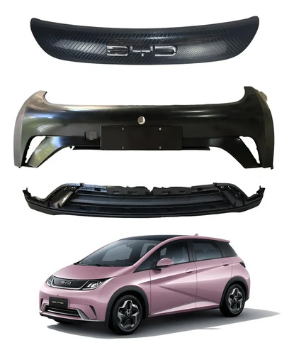 Kit Paragolpe Delantero Con Caretas Byd E2 New