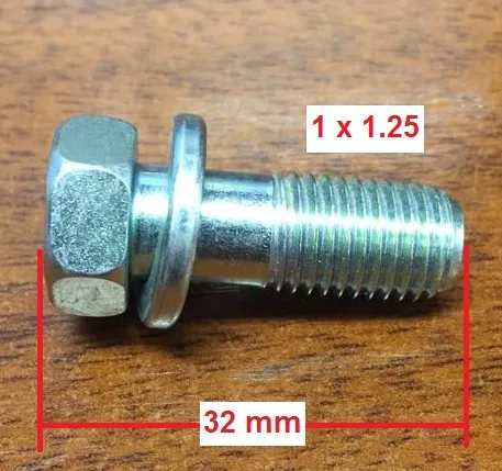 Tornillo de disco de freno delantero
