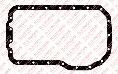 Junta de cárter para Renault 19 (motor F3P), Renault Clio (motores 1.7 NAFTA, 1.8 NAFTA, 1.9 Diesel F8Q)