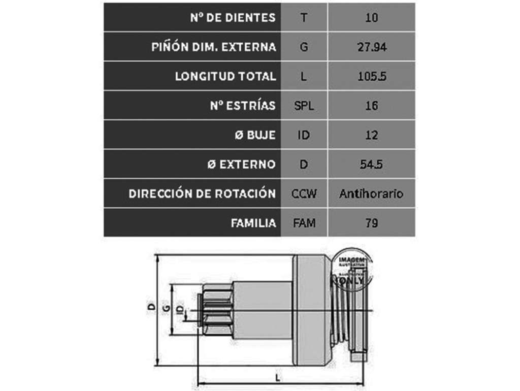 BENDIX BOSCH VW BORA 1.9 10D. 16E