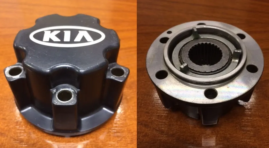 CUBO RUEDA LIBRE KIA SPORTAGE (4WD)