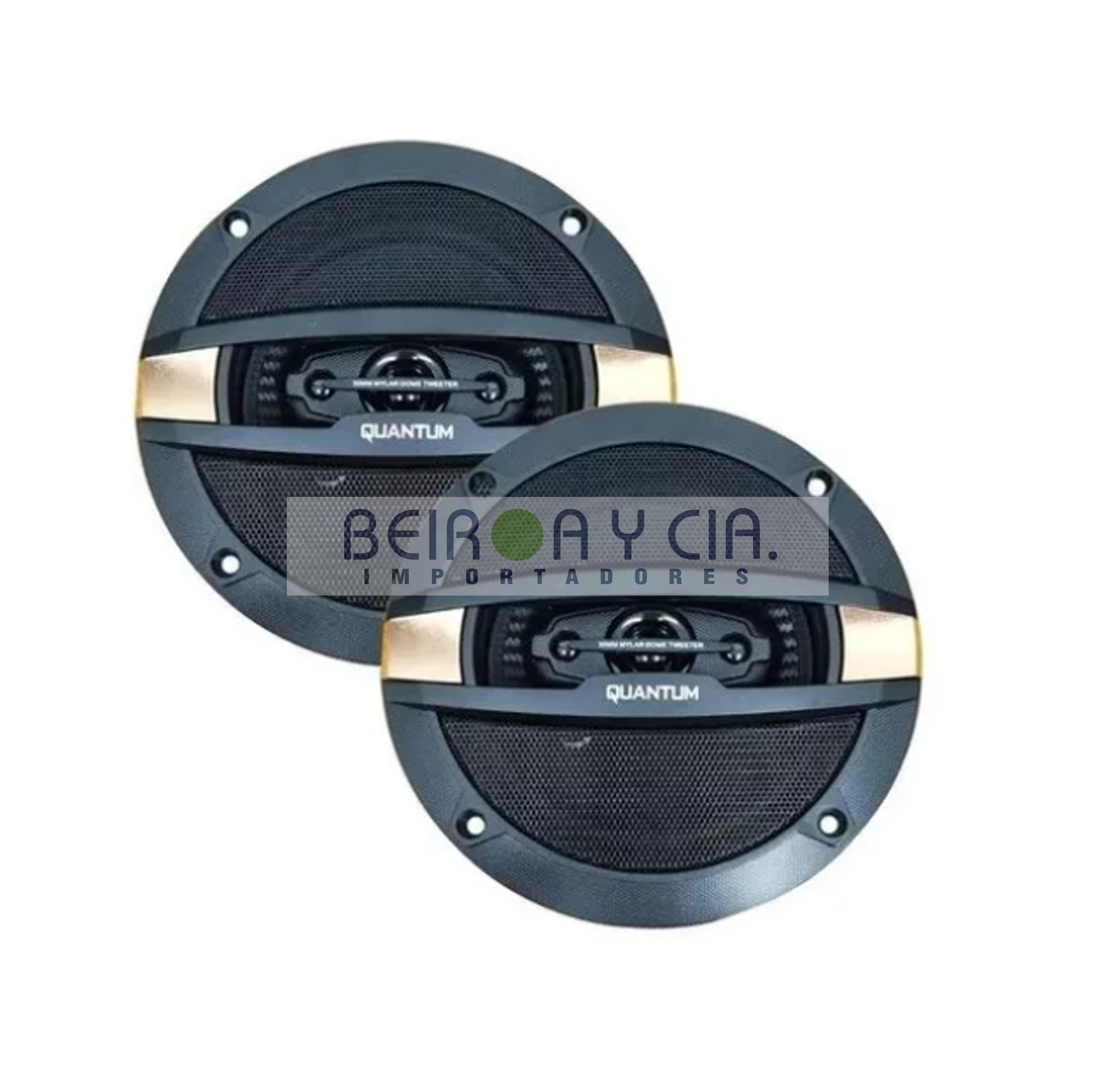 PARLANTES QUANTUM 4″ 200W 4 VIAS NEW