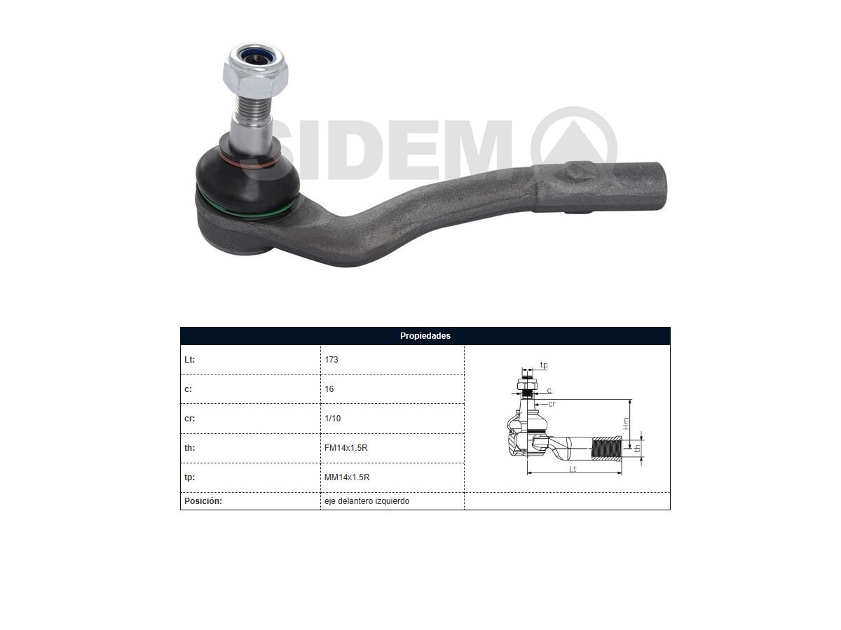 Puntero Mercedes Benz C 220 Cdi (W203)/C 320 (W203)/C 270 Cdi (W203)/C 320 Cdi (W203)/C 230 Kompressor (W203)/C 230 (W203)/C 350