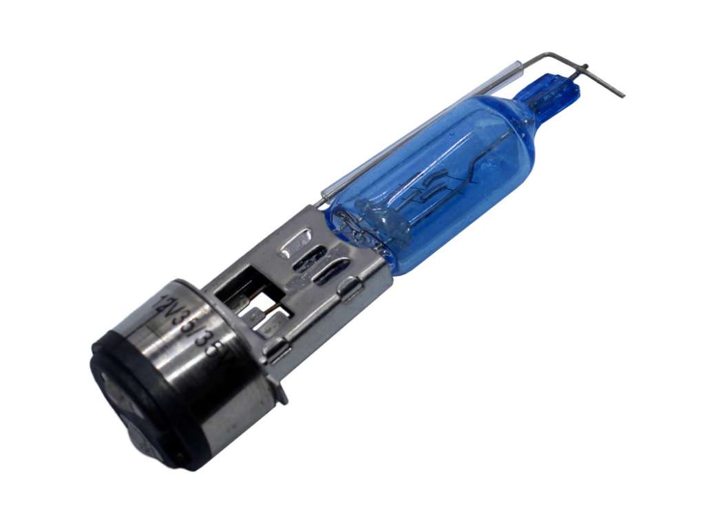LAMPARA MOTO 12V. 35/35W TIPO BOSCH AZUL