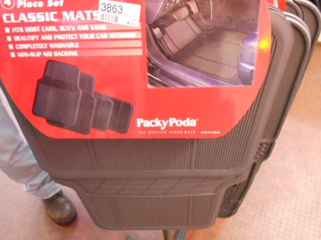 ALFOMBRA PACKY PODA 3863 GRIS
