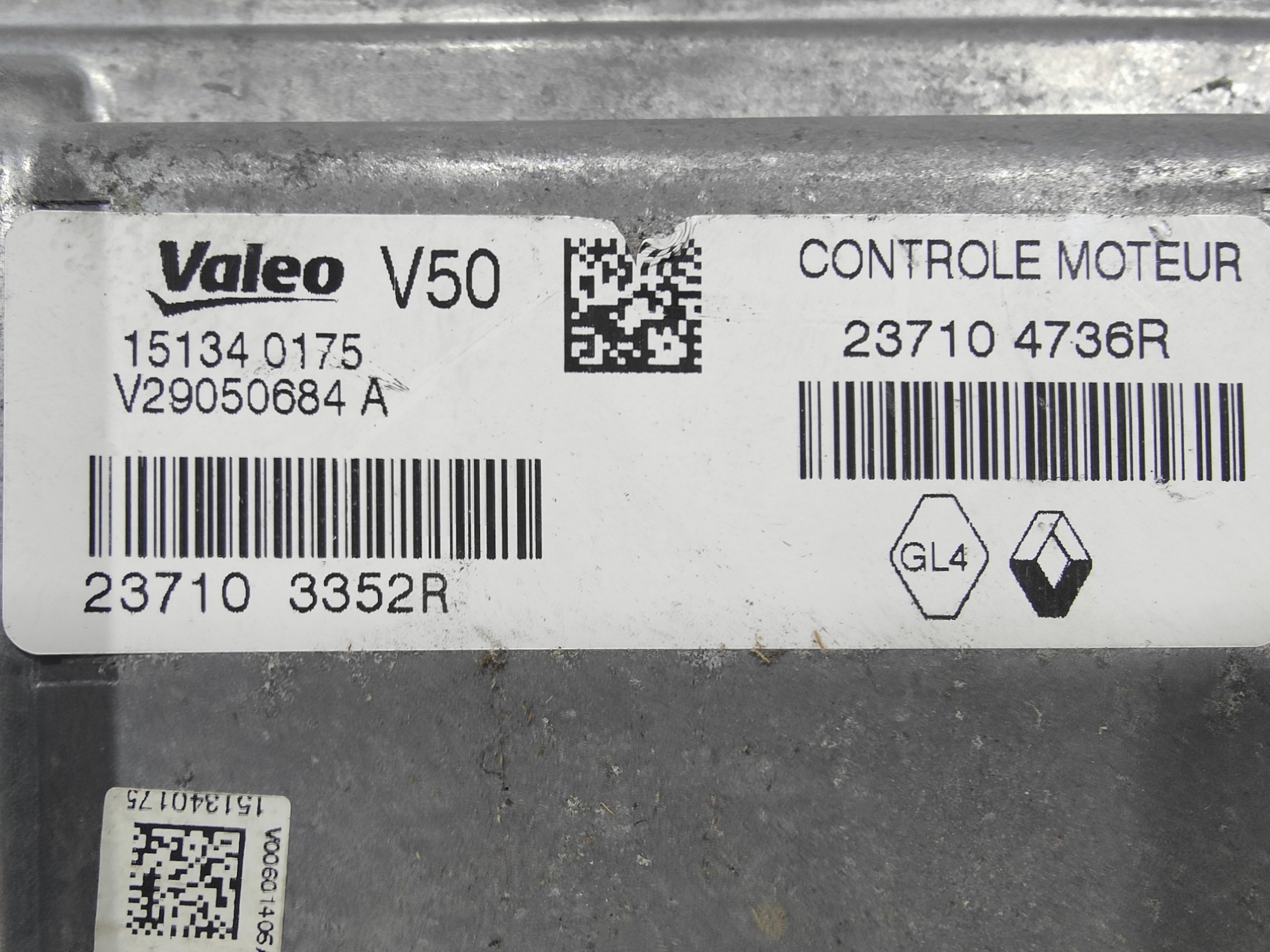 ECU de motor Renault CLIO 4 0.9 TCE , Ref: 8363-K3B5