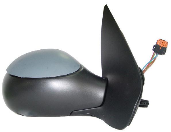 ESPEJO EXTERIOR PEUGEOT 206 207 COMPACT HOGGAR DERECHO ELECTRICO FICHA MARRON 2004> [ALKAR]