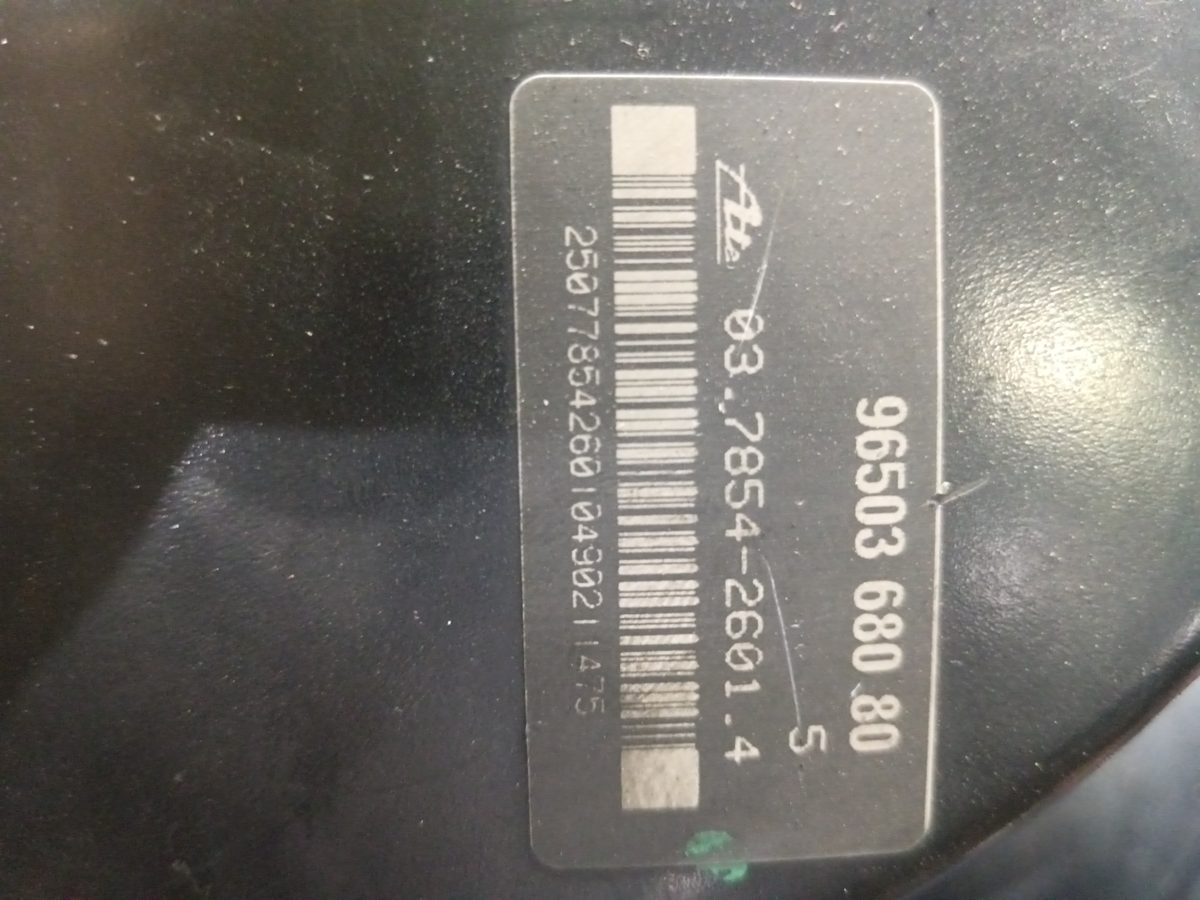 Servofreno Peugeot 206 Berlina 1998-2010 Básico Avant 1.9L 66kW 9650368080