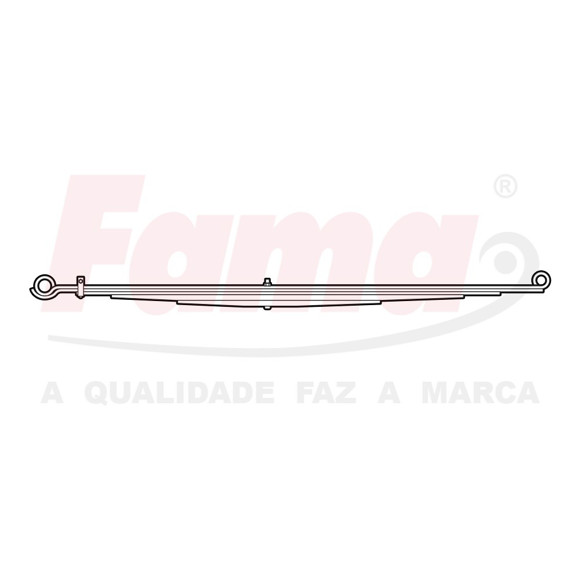 ELASTICO TRASERO CHEVROLET S10 2012 EN ADELANTE