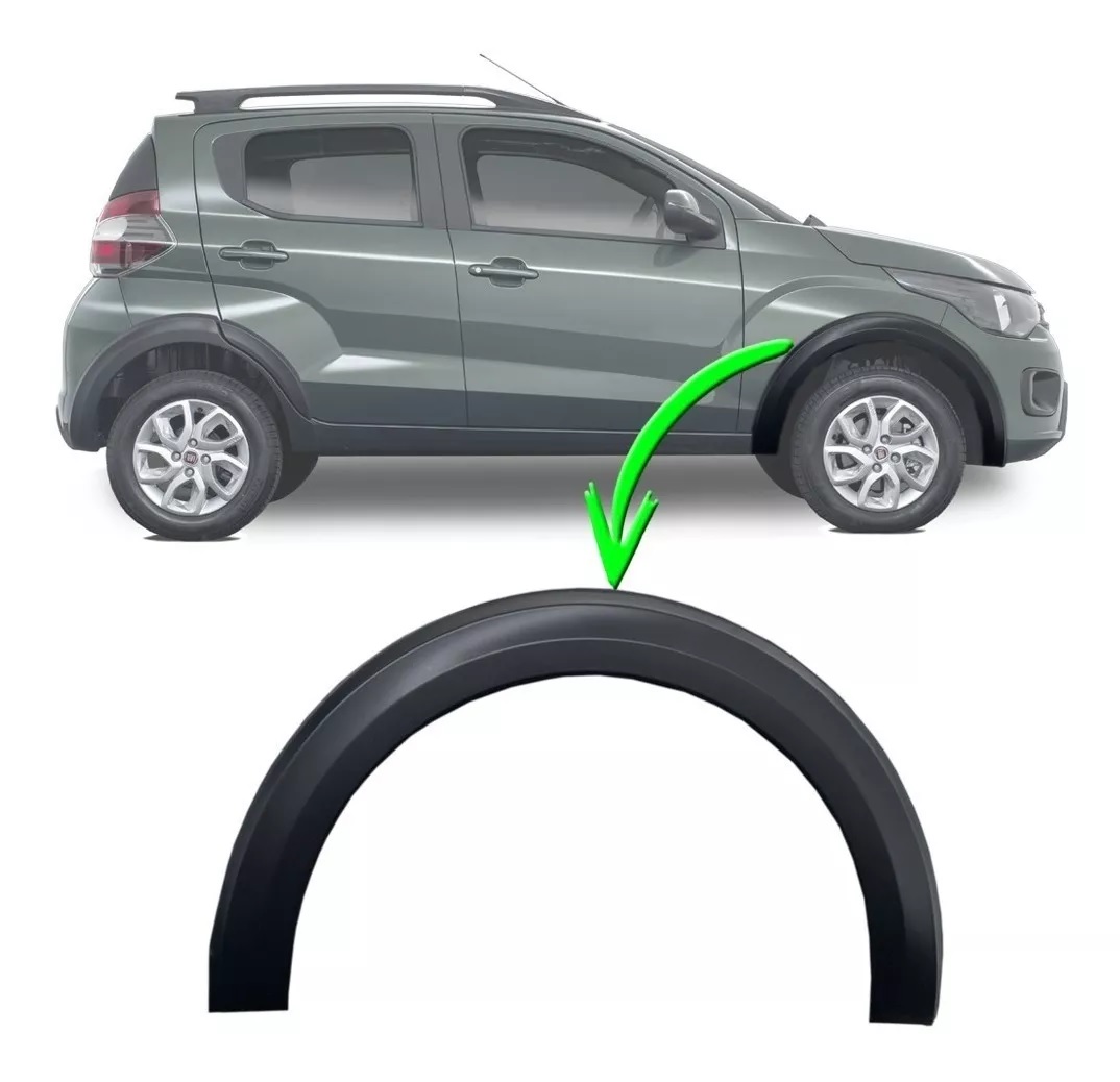 MOLDURA DE GUARDABARRO DELANTERO DERECHO FIAT MOBI TREKKING 2022 [ORIGINAL FIAT]