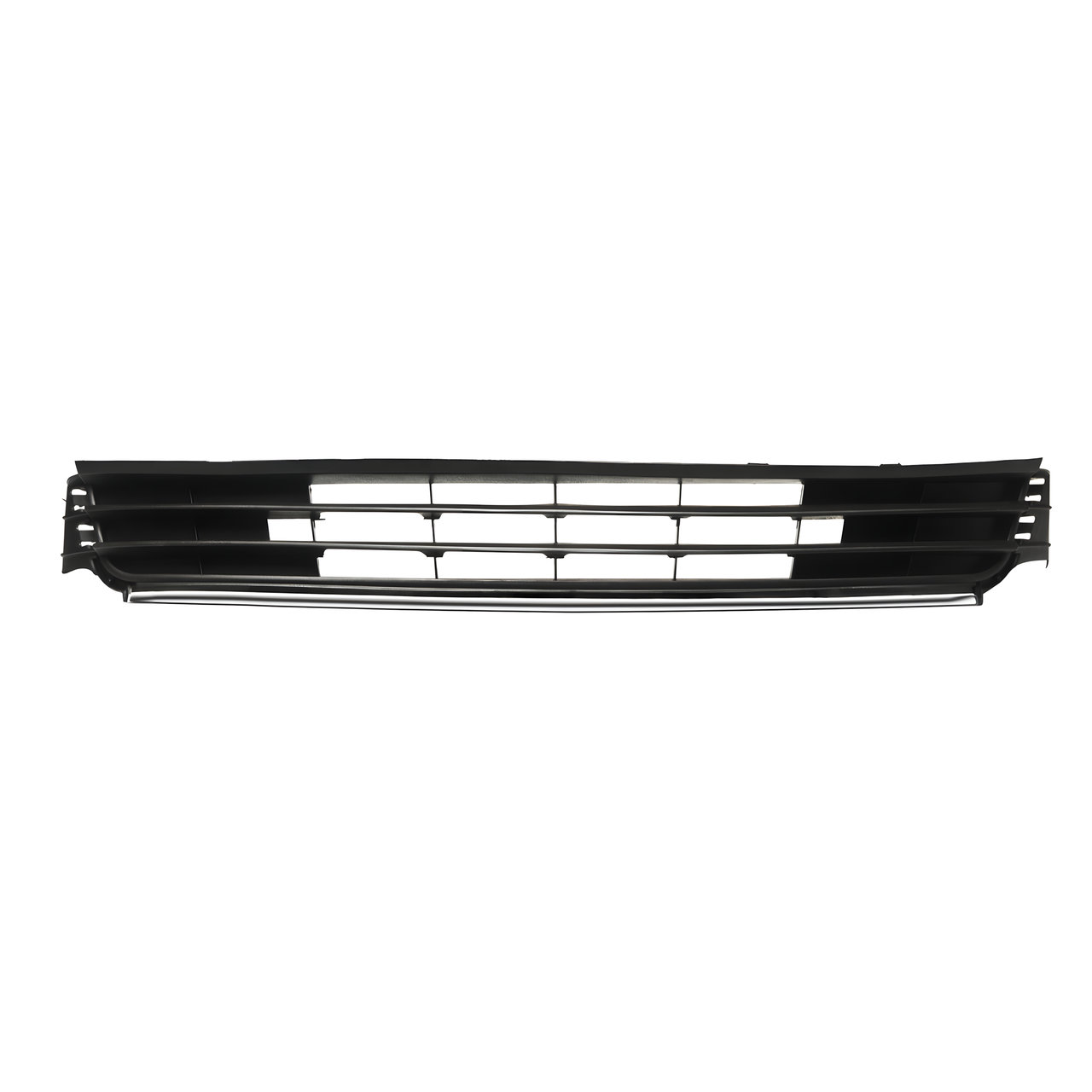 REJILLA CENTRAL PARAGOLPE DELT. C/MOLD. CROMADA