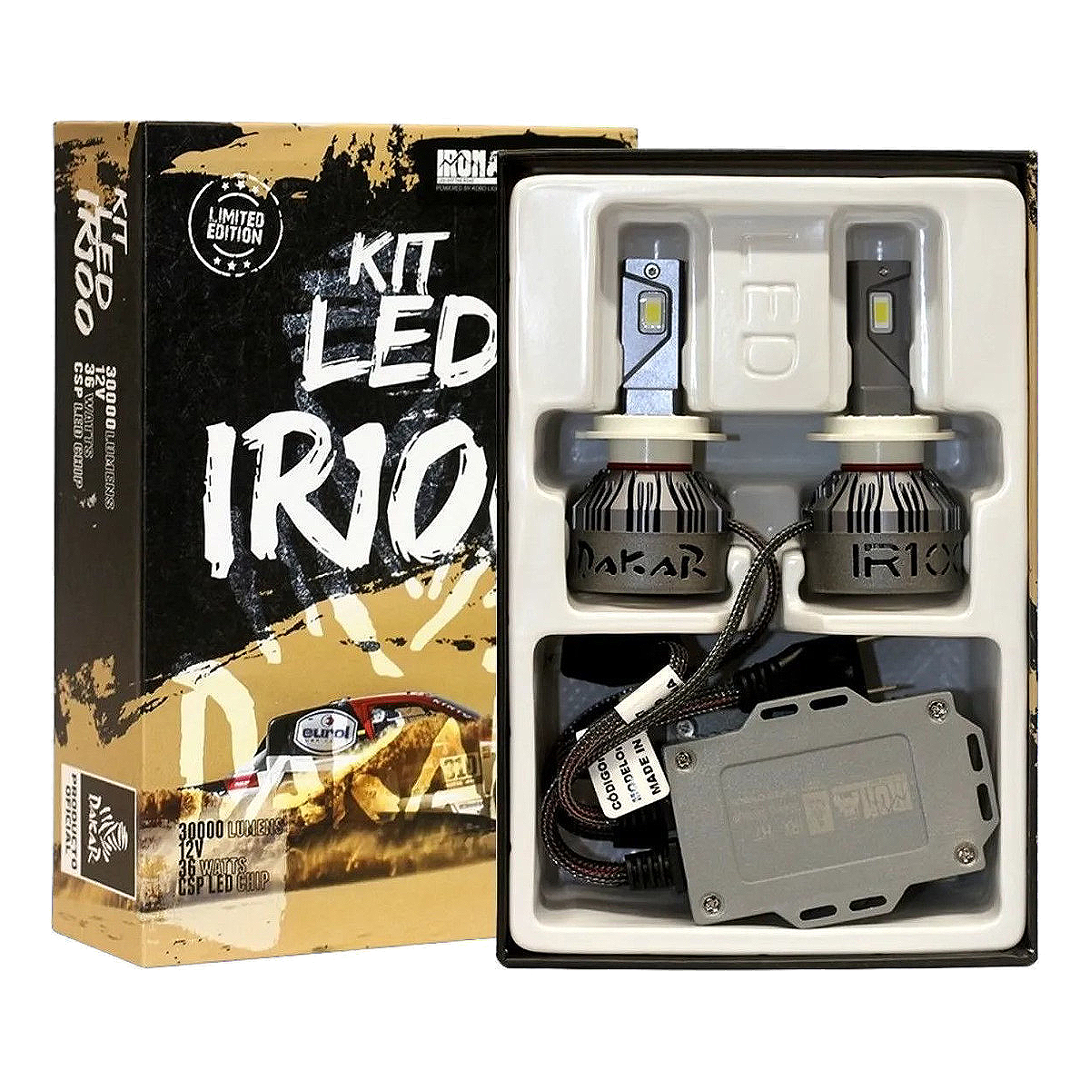 Kit Led Cree H11 Ir100 Dakar Canbus Chip Csp