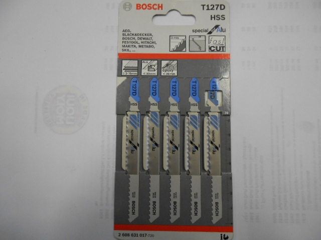 HOJA CALADORA BOSCH T127D (X5) METAL N¦2608