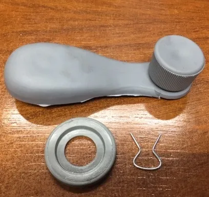 Manija levanta cristal manual