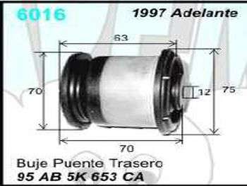 BUJE PUENTE FO ESCORT 97/.. TRAS