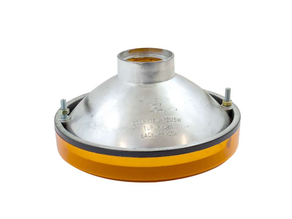 FARO TRASERO BUSSCAR 155MM AMBAR RED