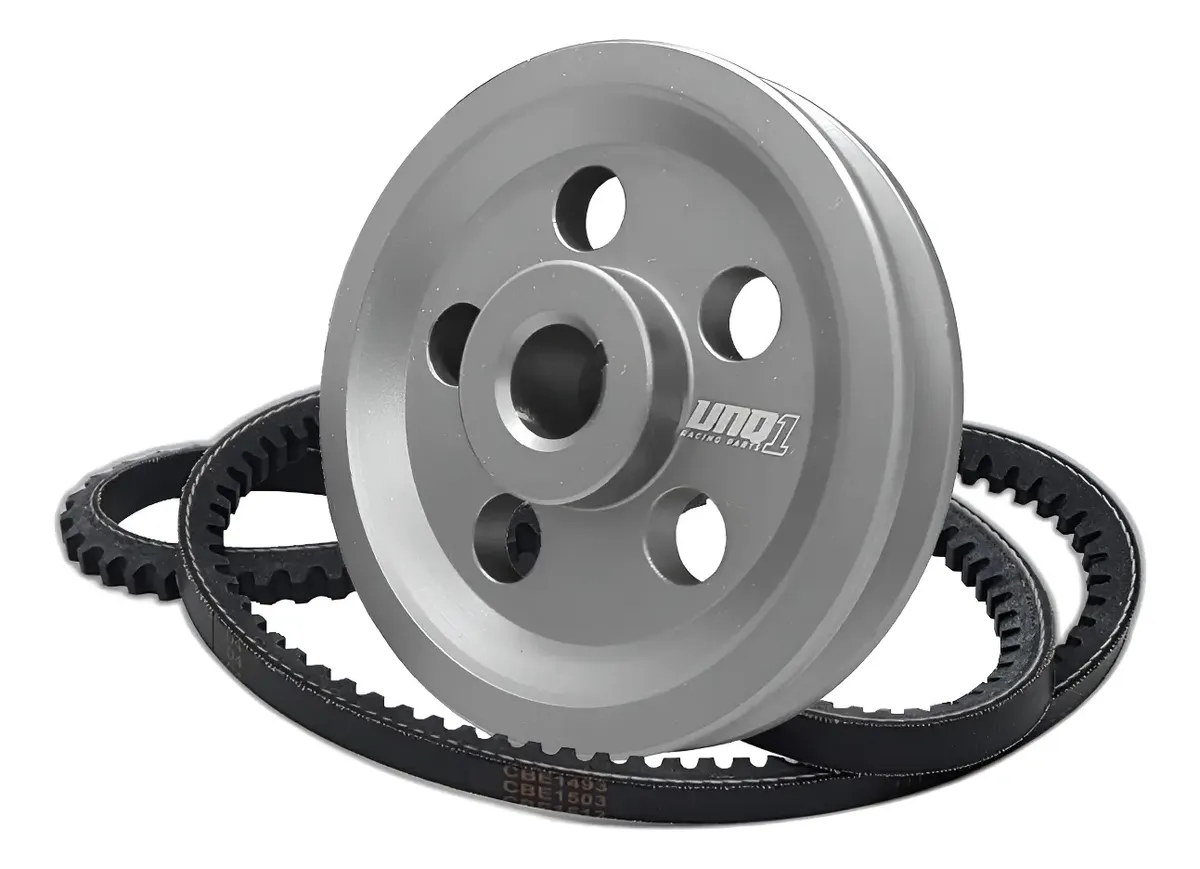 Polea de Alternador para Fusca / Motores VW Refrigerados por Aire – Unique1 + Correa V 910