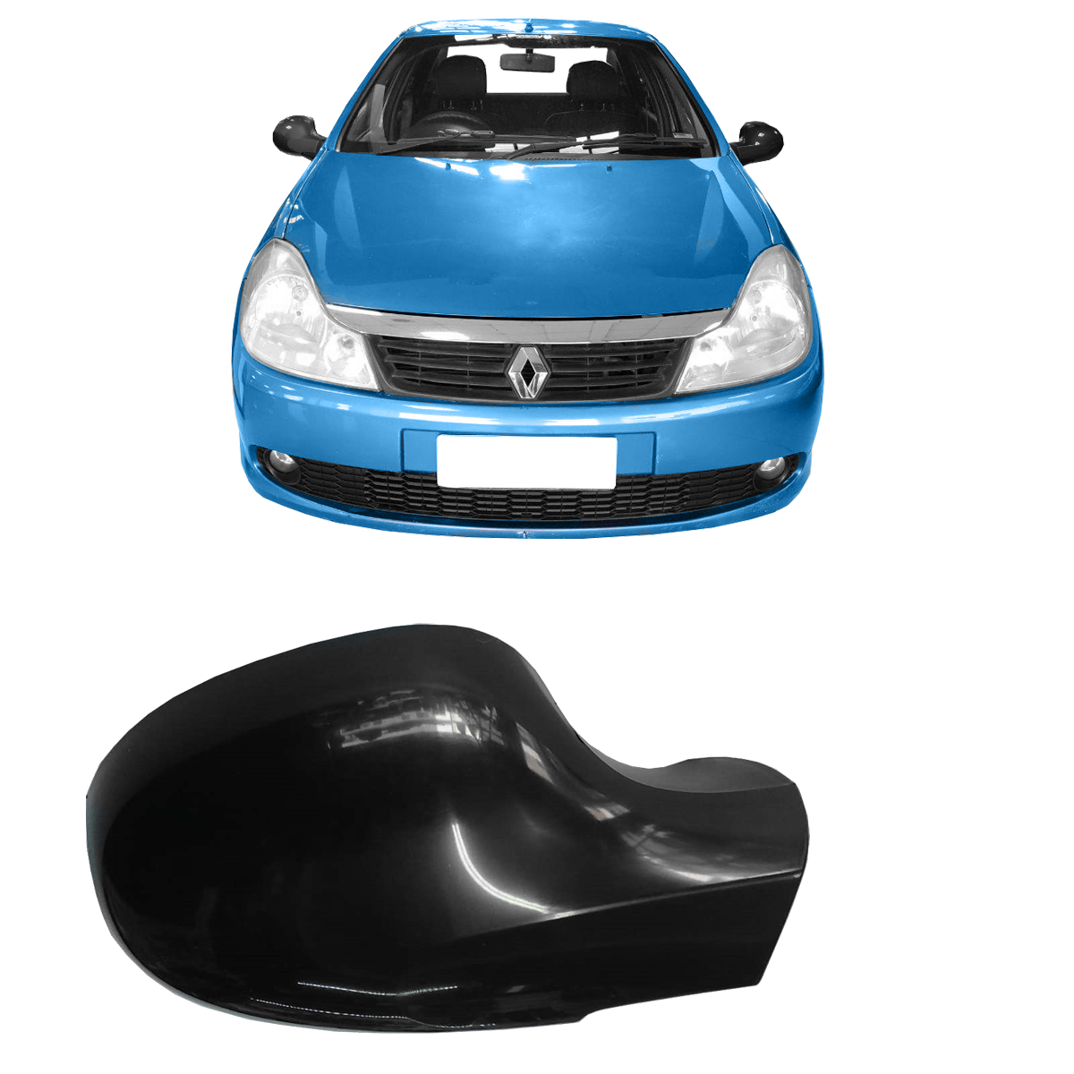 Cacha Tapa De Espejo Derecha Renault Symbol Authentique