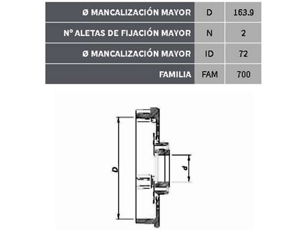 TAPA ALTERNADOR BOSCH VW OMNIBUS L/RULEMA