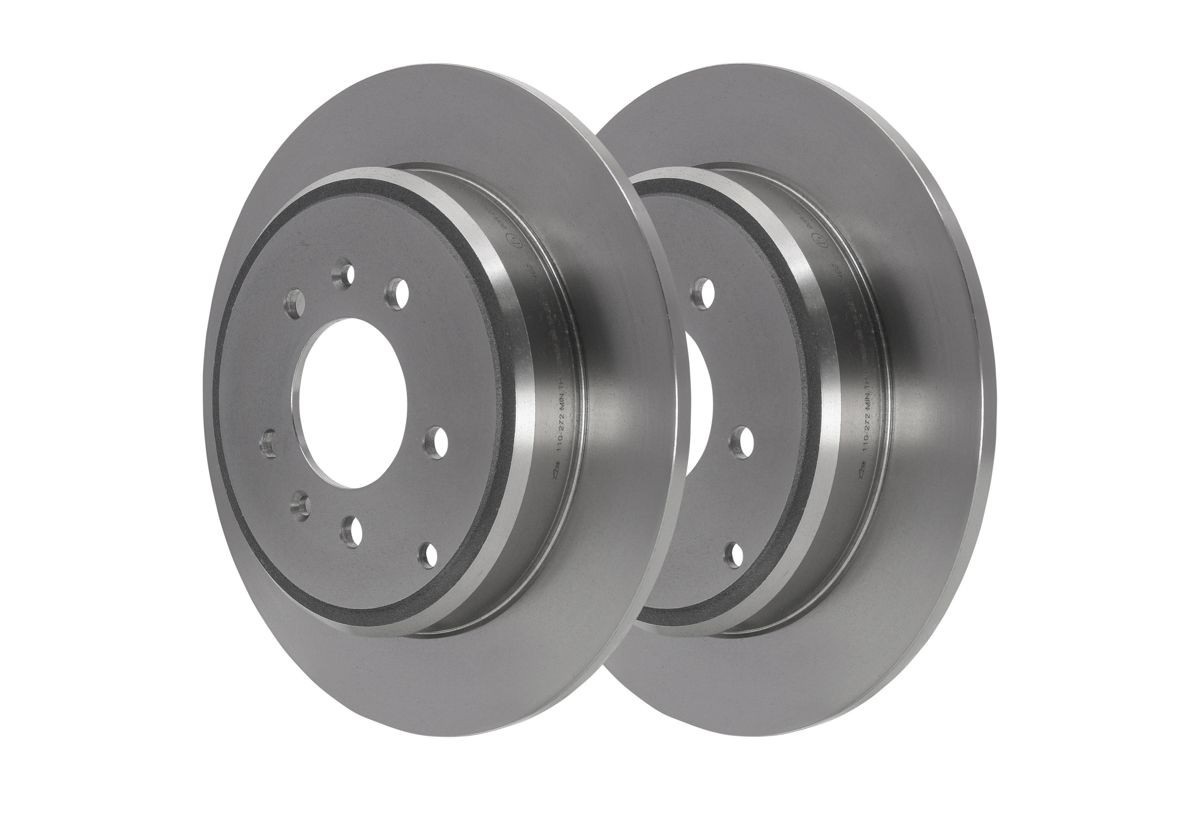 DISCO DE FRENO TRASERO PEUGEOT 607 290MM HF-44A / DISCOS DE FRENO TRASERO PEUGEOT 607 290MM JUEGO DE 2 [HIPPER]