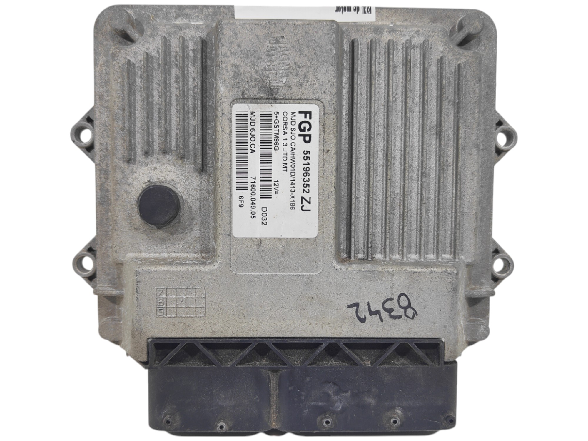 ECU de motor Opel CORSA 1.3 JTD , Ref: 8342-K3C10