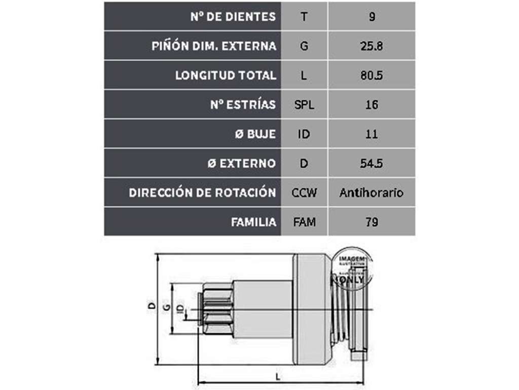 BENDIX BOSCH FO ESCORT D/SEAT TOL D 12