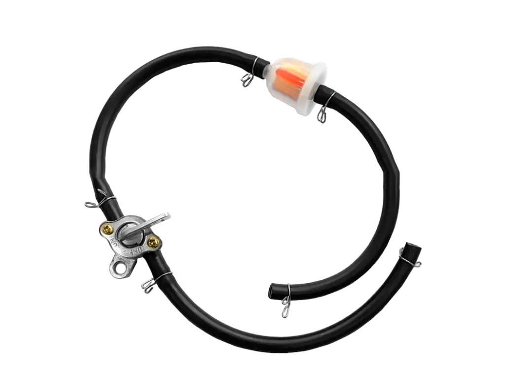 FILTRO COMBUSTIBLE UNIV. NAFTA MOTO C/GRIFO/MANGUERA KIT
