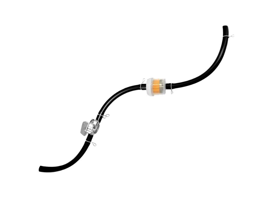 FILTRO COMBUSTIBLE UNIV. NAFTA MOTO C/GRIFO/MANGUERA KIT