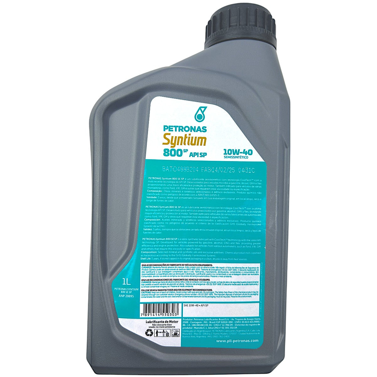Aceite Lubricante Semi sintético Petronas Syntum 10w40