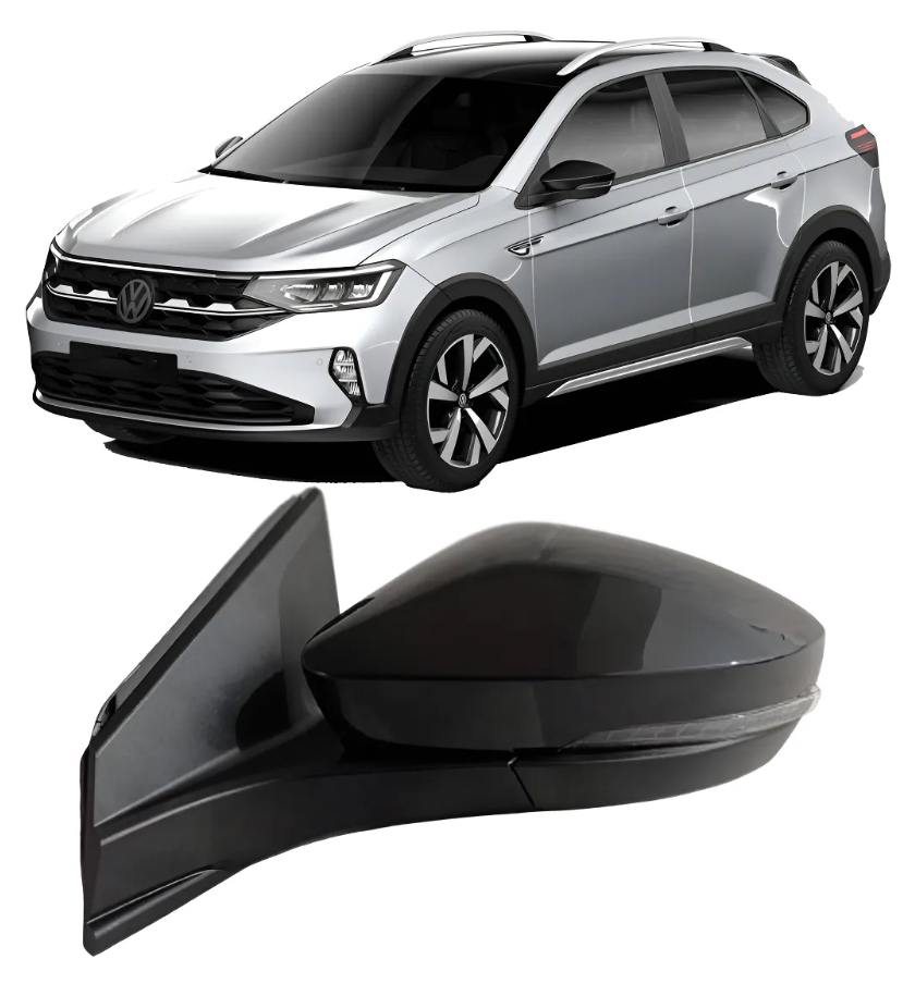 Retrovisor exterior eléctrico retráctil con luz de giro LED