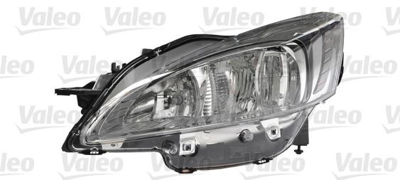 Faro delantero óptico derecho
