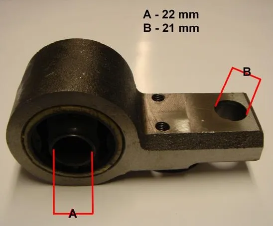 BUJE BASTIDOR INF FORD FIESTA 04 (COMPLETO) P/TRAS