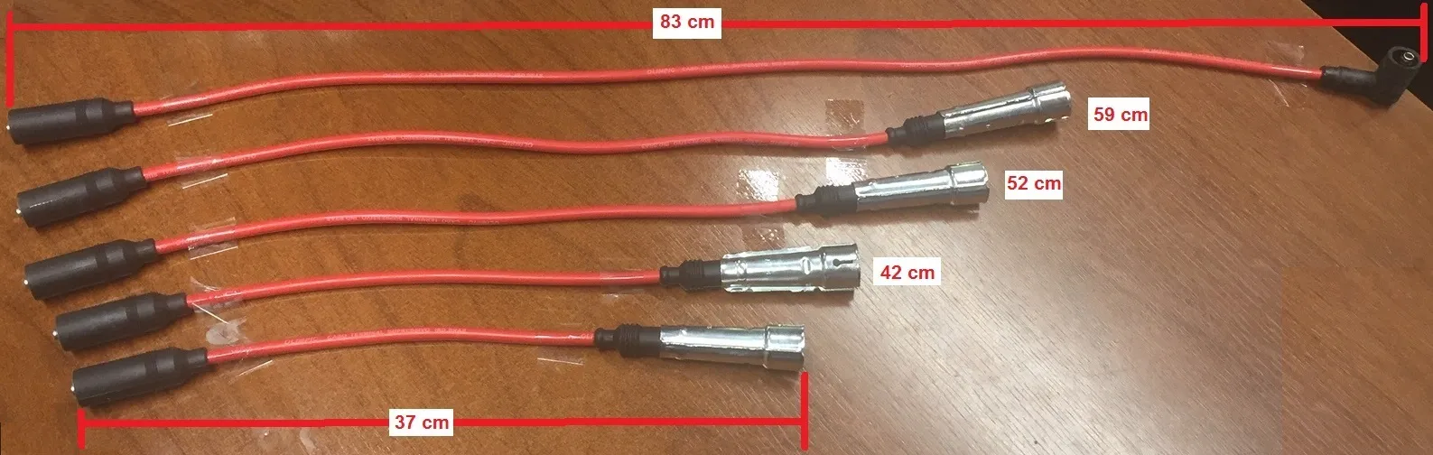 Juego de cables de bujía