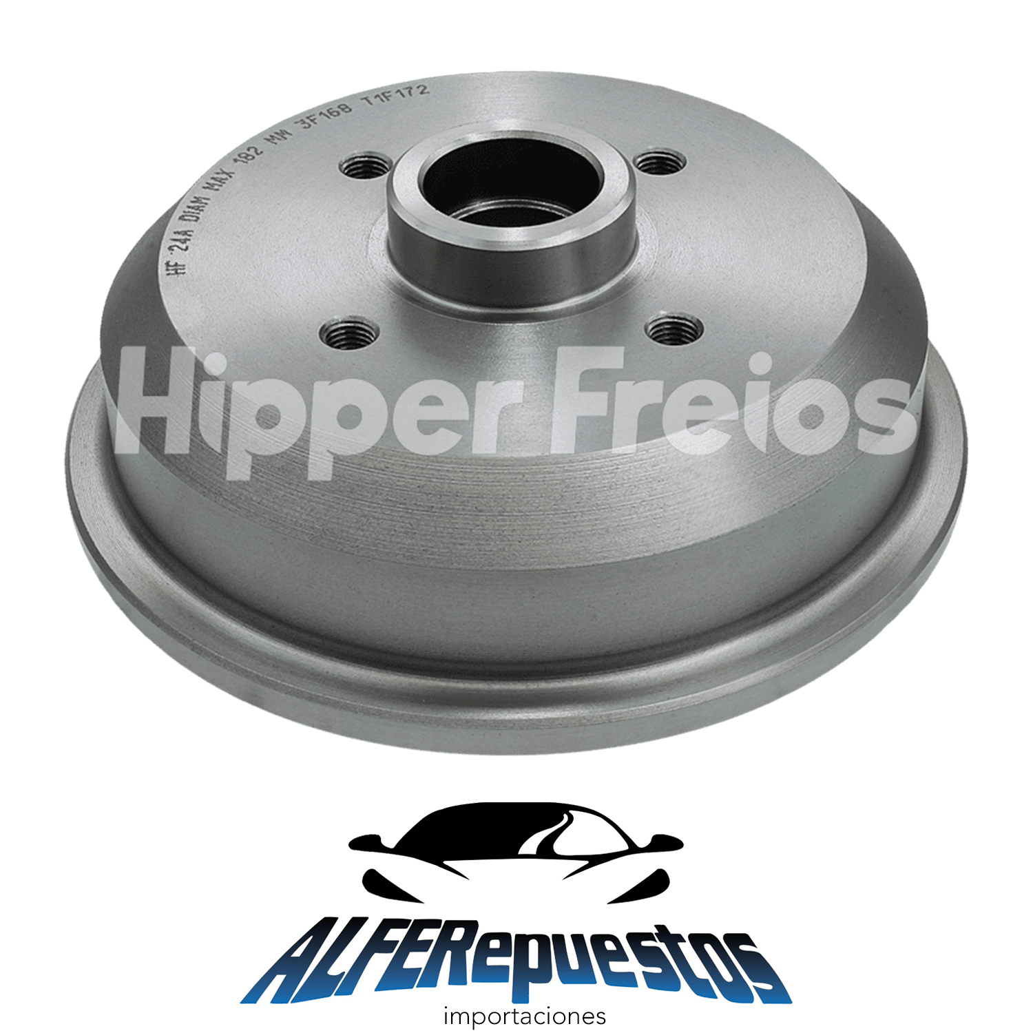 CAMPANA FRENO C/MAZA CHEVROLET CELTA/PRISMA 180MM
