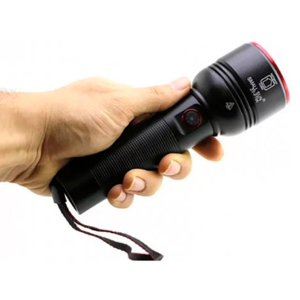 Linterna LED con foco ajustable