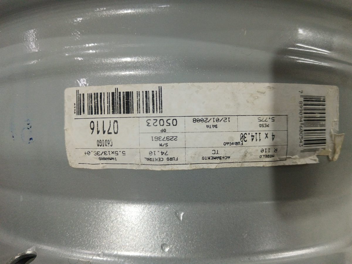 Juego De Llantas Hyundai Accent (LC) 1999-2010 2297361