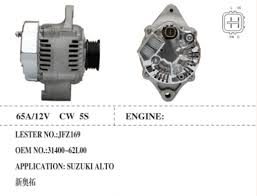 ALTERNADOR SUZUKI ALTO K10 12V 65A