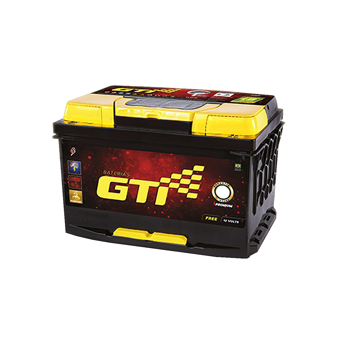 Batería de 75 Amperes con positivo a la derecha (GTI)