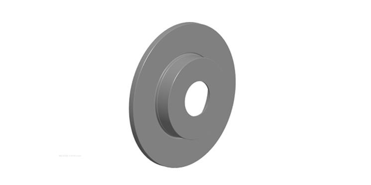 DISCO DE FRENO TRASERO CITROEN C5 CIFAM 800-558 [CIFAM]