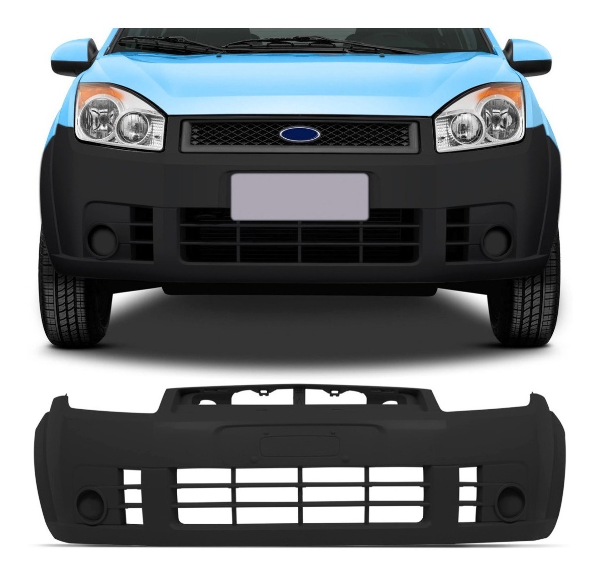 Paragolpe Delantero Ford Fiesta 2006 2007 2008 2009 2010