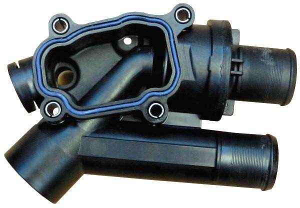 Carcasa de termostato para Citroën/Peugeot DW12TD 2.2 HDI