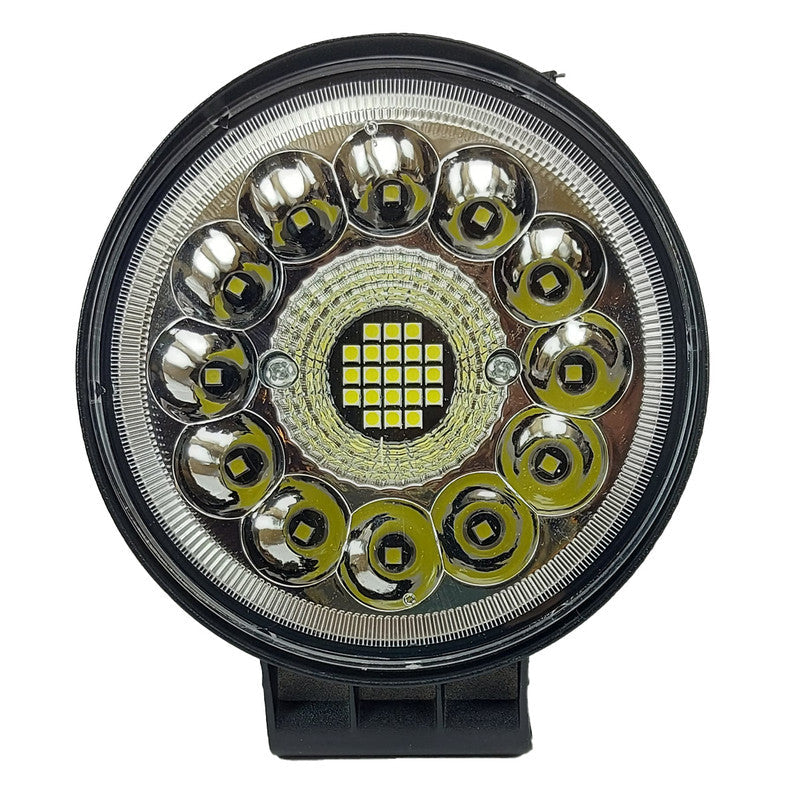 Faro Caminero Redondo 33 LED 99W Alta/Baja/Flash