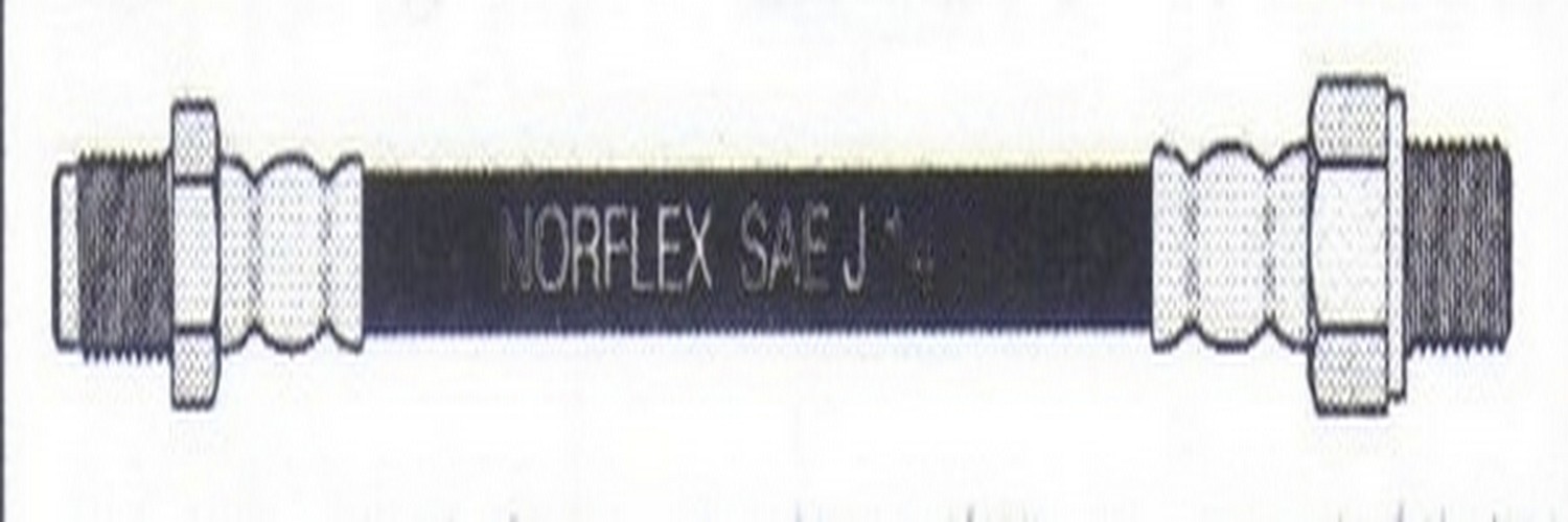 Flexible de freno delantero