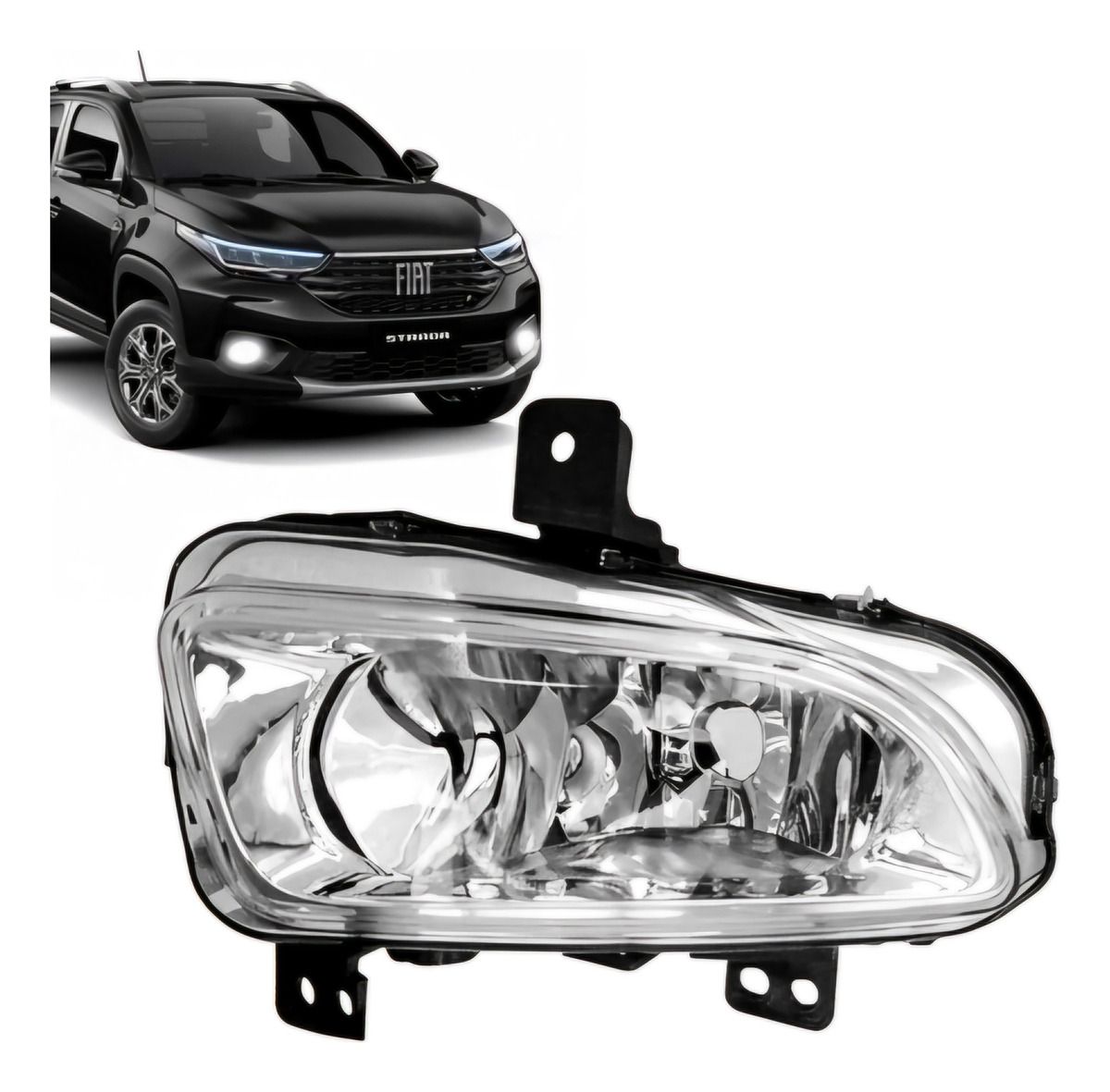 Faro Caminero Fiat Strada 2020 A 2024 Derecho